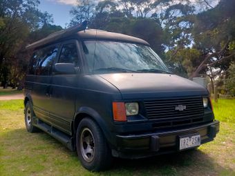 manual astro van for sale