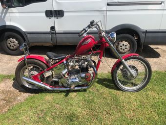 1967 triumph online bonneville chopper