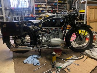 1957 bmw motorcycle for sale