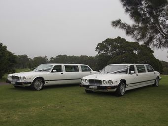 1986 JAGUAR XJ6 LIMOUSINES X 2