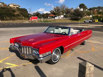 1969 CADILLAC  DE VILLE CONVERTIBLE